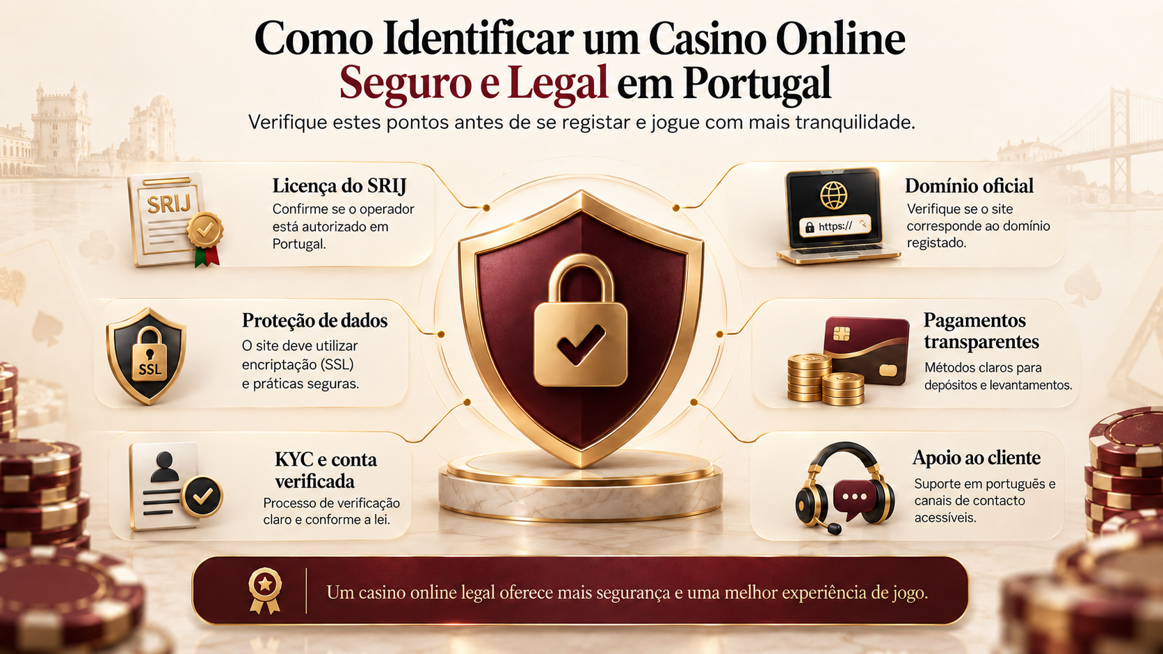 Os Melhores Casinos Online Legais em Portugal em 2026